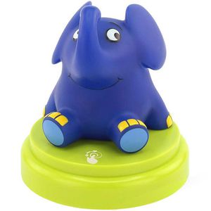 Ansmann Nachtlicht 1800-0017 LED, mit Batterie, Elefant, blau