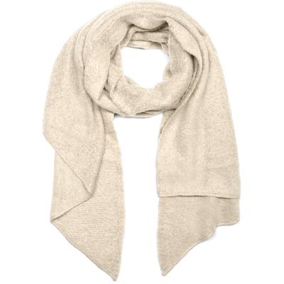 XXL-Schal STYLEBREAKER "Asymmetrischer unifarbener Web Schal", Damen, beige, Obermaterial: 100% Viskose CV., Modisch, Modetücher