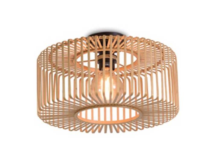 Plafonnier en bambou naturel D40