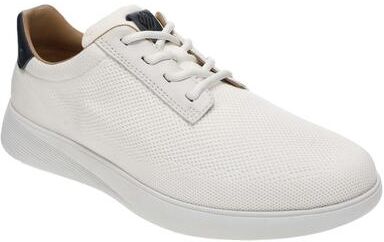 Johnston & Murphy Ackerson Perfed Plain Toe - Mens 8.5 White Oxford Shoes Medium