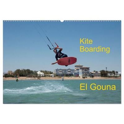 Kite Boarding El Gouna (Wandkalender 2027 DIN A2 quer), CALVENDO Monatskalender