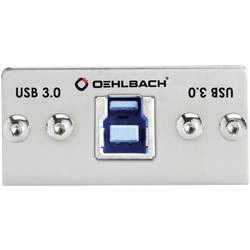 Oehlbach PRO IN MMT-C USB.3 B/A USB 3.2 Gen 1 (USB 3.0) Multimedia-Einsatz mit Kabelpeitsche 8869