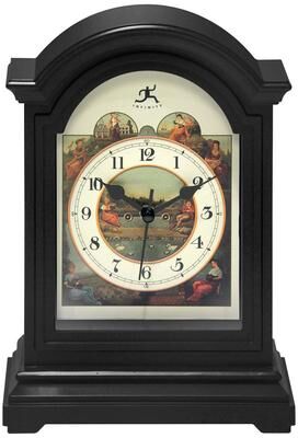 Value Selection Classic 9 Inch Tabletop Grandfather Clock With Antique Mantel Style Classic 9 Inch Tabletop Grandfather Clock With Antique Mantel Style