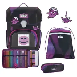 Scout Schulranzen-Set Neo Set Movie Star Pink Pixel