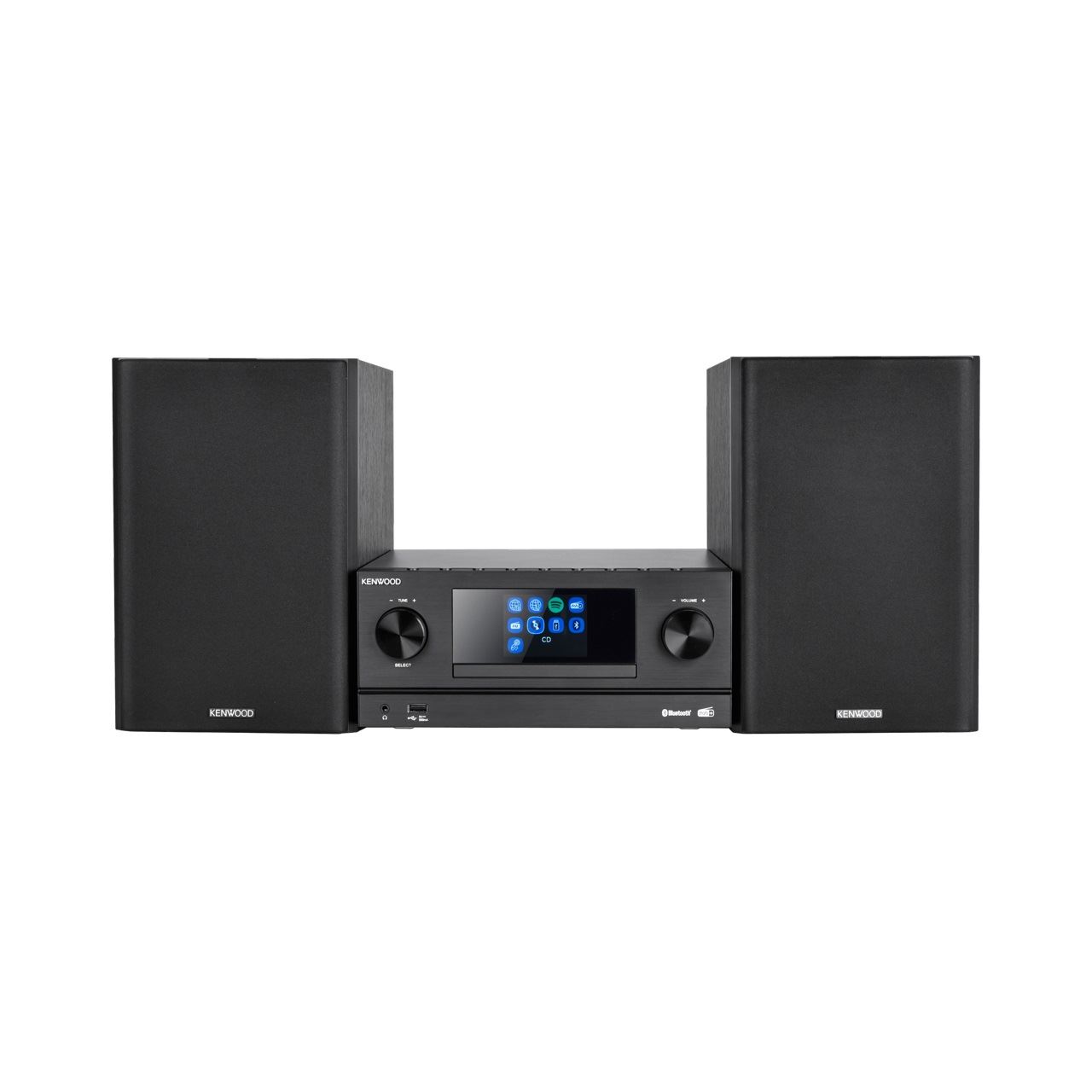 Kenwood M-9000S-B Smart Micro HiFi-System mit DAB+, WIFI, Internetradio, schwarz