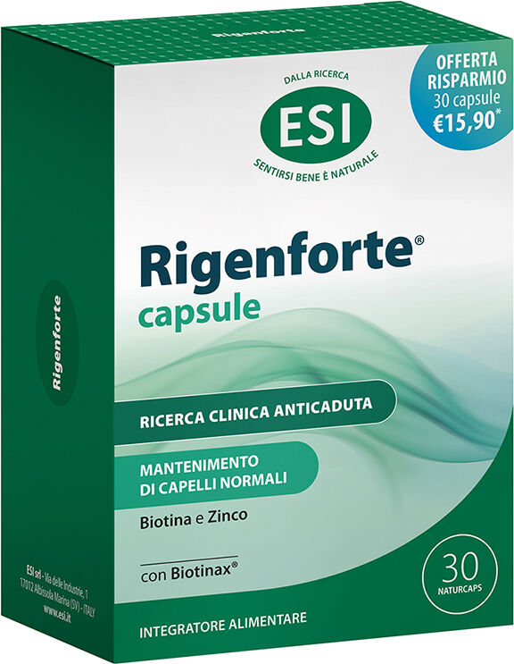 ESI Srl Rigenforte Retard, 30 capsule 
