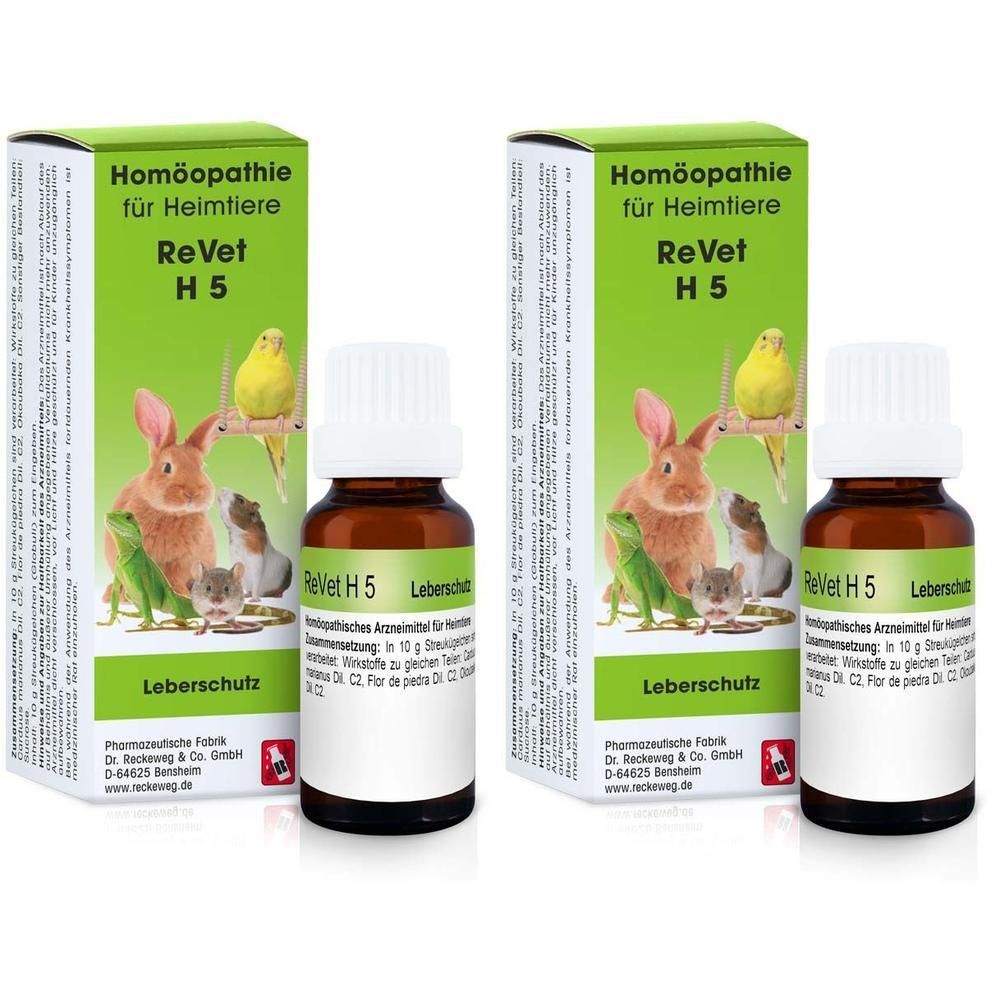 Revet H 5 Globuli f.Heimtiere 2x 2x10 g