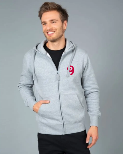 Felpa Oklahoma Man con zip e cappuccio Personalizzate o neutre JRC