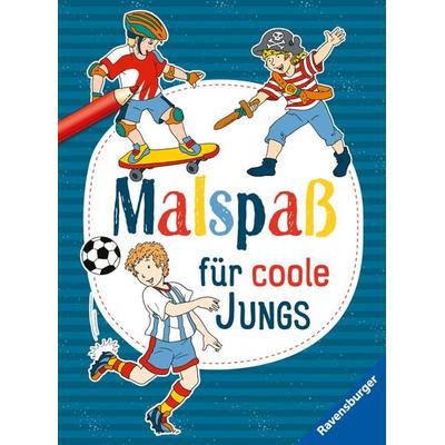 Malspaß für coole Jungs ab 4 Jahren, Taschenbuch von , Ravensburger Verlag GmbH, 978-3-473-41729-2