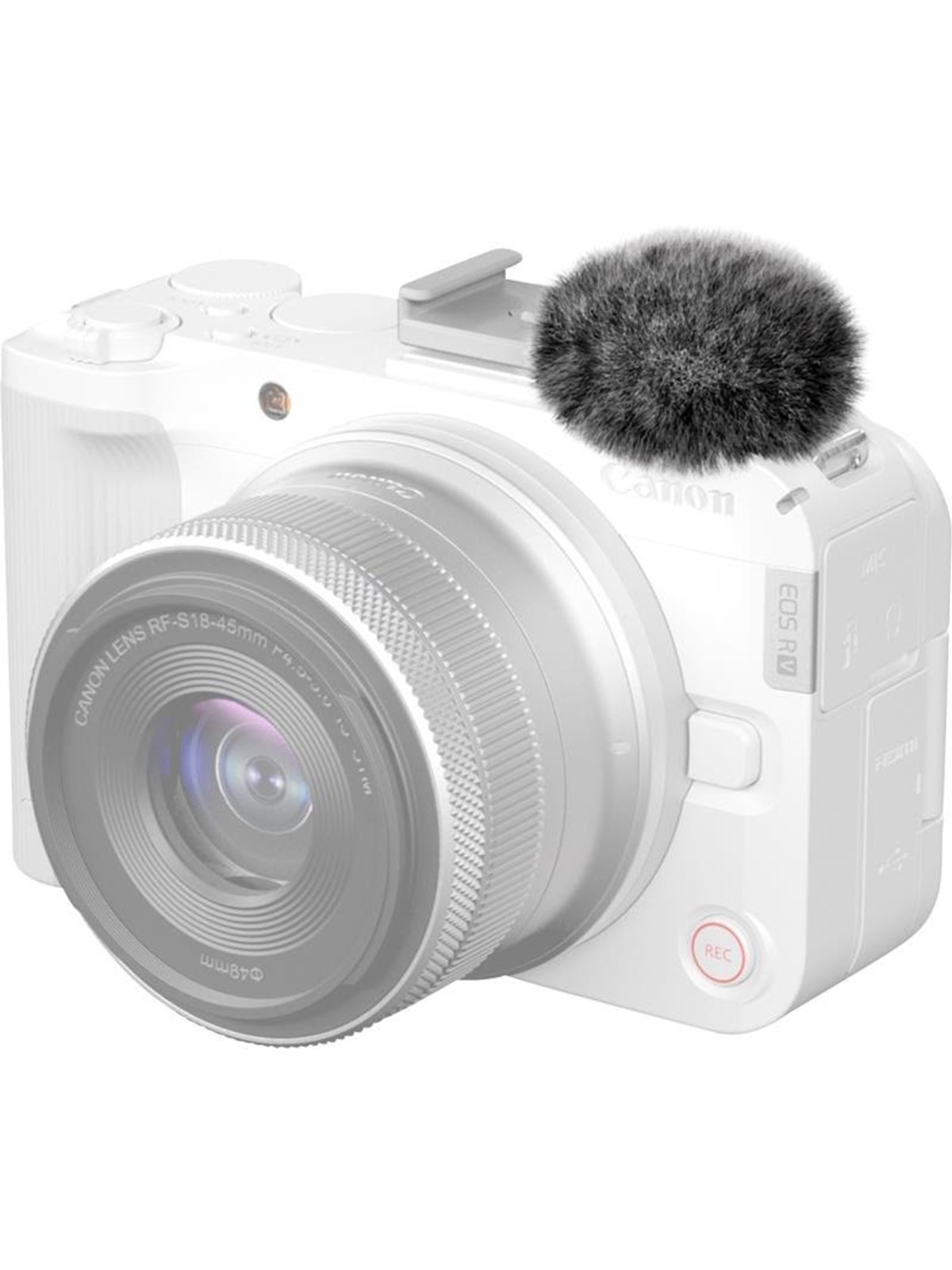 SmallRig 5434 Furry Windscreen Kit for Canon EOS R50 V (2pcs)