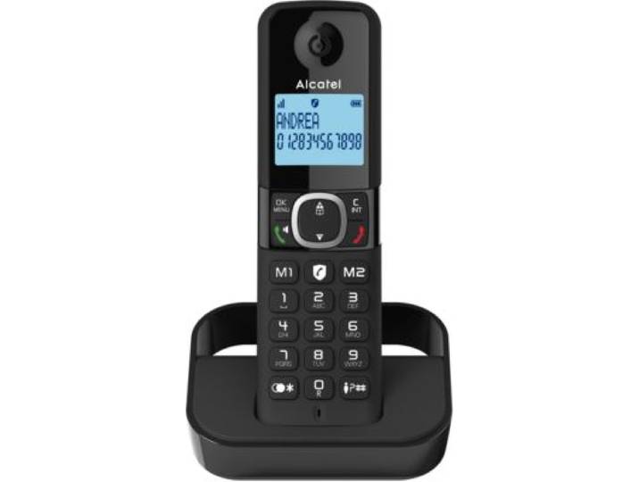 Alcatel - Téléphone Sans Fil F860 Solo Noir