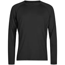 Tee Jays, Herren, Sportshirt, Long Sleeve CoolDry Tee (M), Schwarz