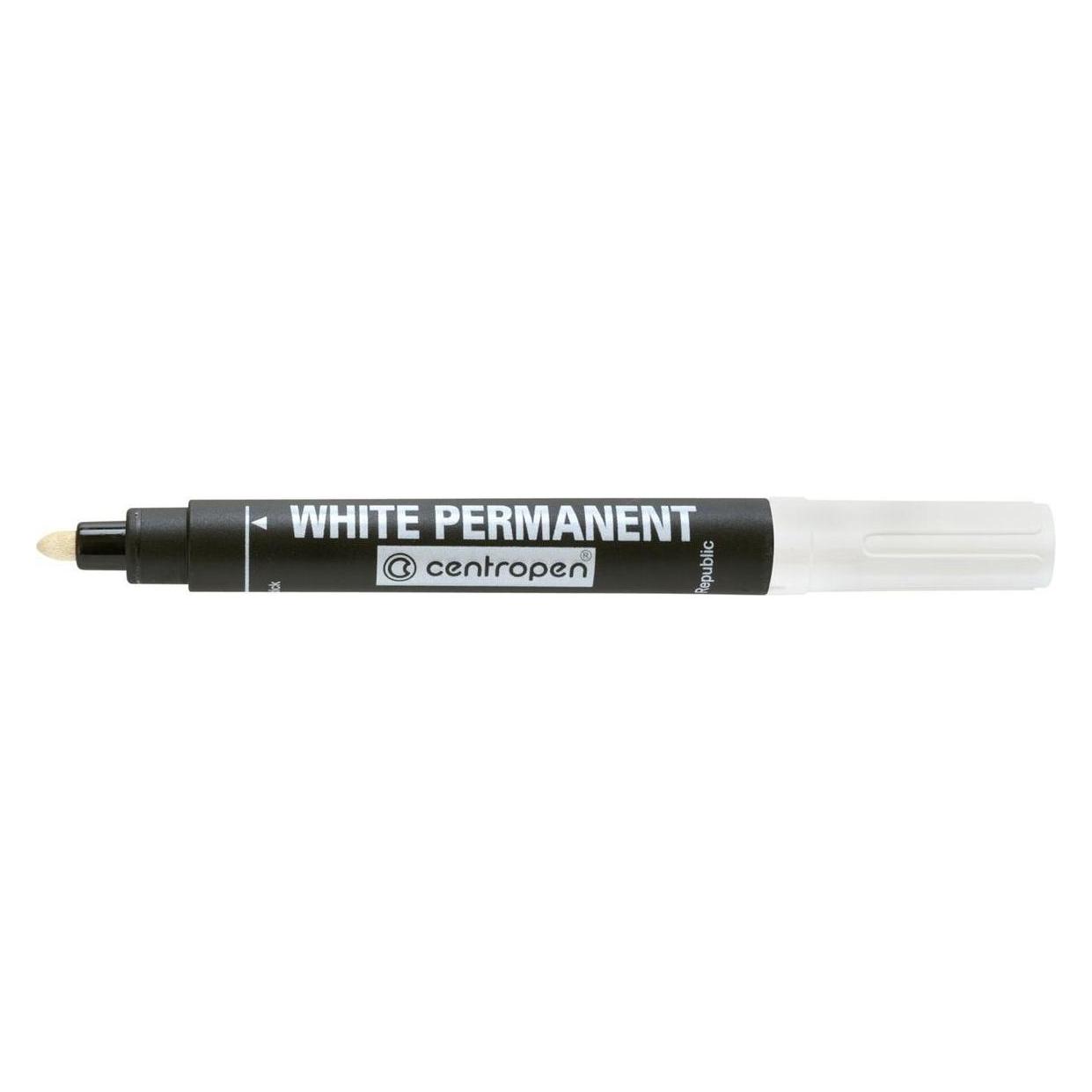 Centropen Popisovač 8586 permanent - bí (10x) (52981375)