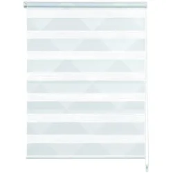 Gardinia, Rollo, Easyfix Doppelrollo Triangle (75 x 150 cm)