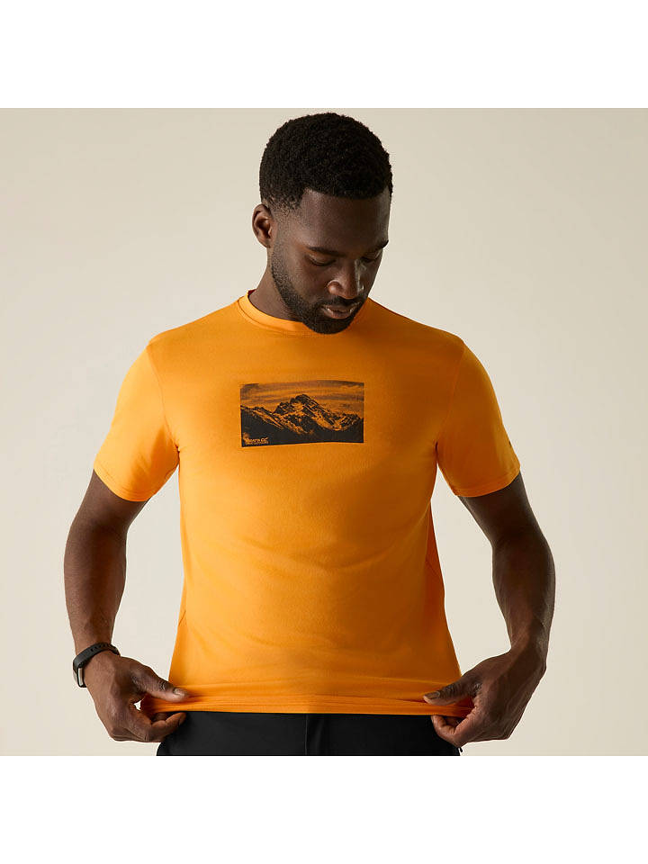 Regatta Funktionsshirt "Fingal" in Gelb - 4XL