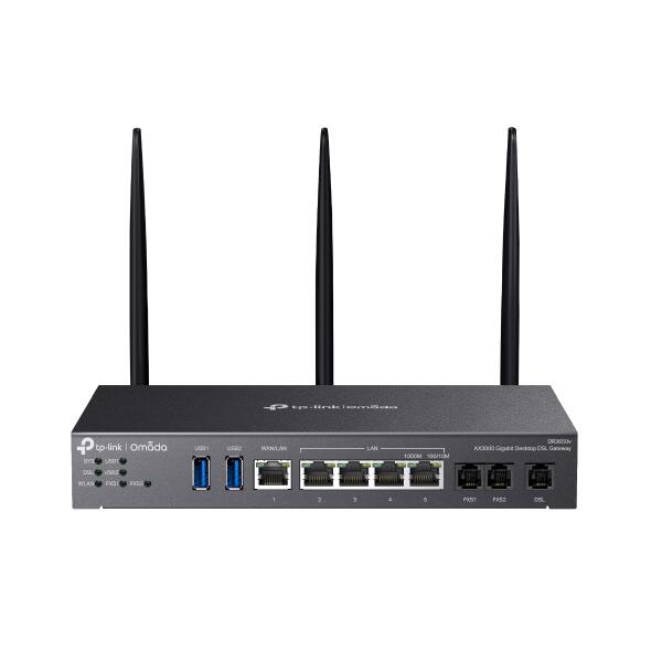 TP-Link Omada AX3000 Wi-Fi 6 Gigabit Desktop DSL Gateway DR3650v