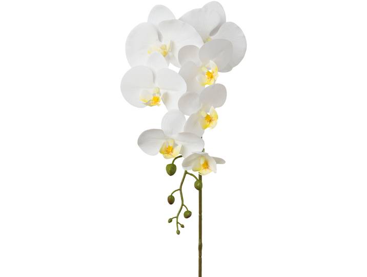 Kunstblume weiss Kunststoff H 86 cm - Kunstblume