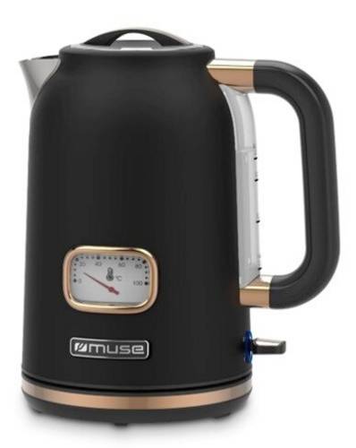 Muse MS-030 BC Wasserkocher Schwarz Fassungsvermögen: 1.7l