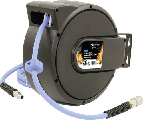 Aerotec Aero 8 ECO Druckluft-Schlauchaufroller 12 bar Wandbefestigung