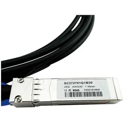 CBO SFP28-DAC-3M-MT-BL, Transceiver, Schwarz
