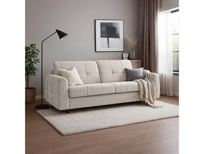 Schlafsofa PIREUS – Sofa mit Bettfunktion, Matratze & Klappmechanismus 230x90 cm, Helloliv