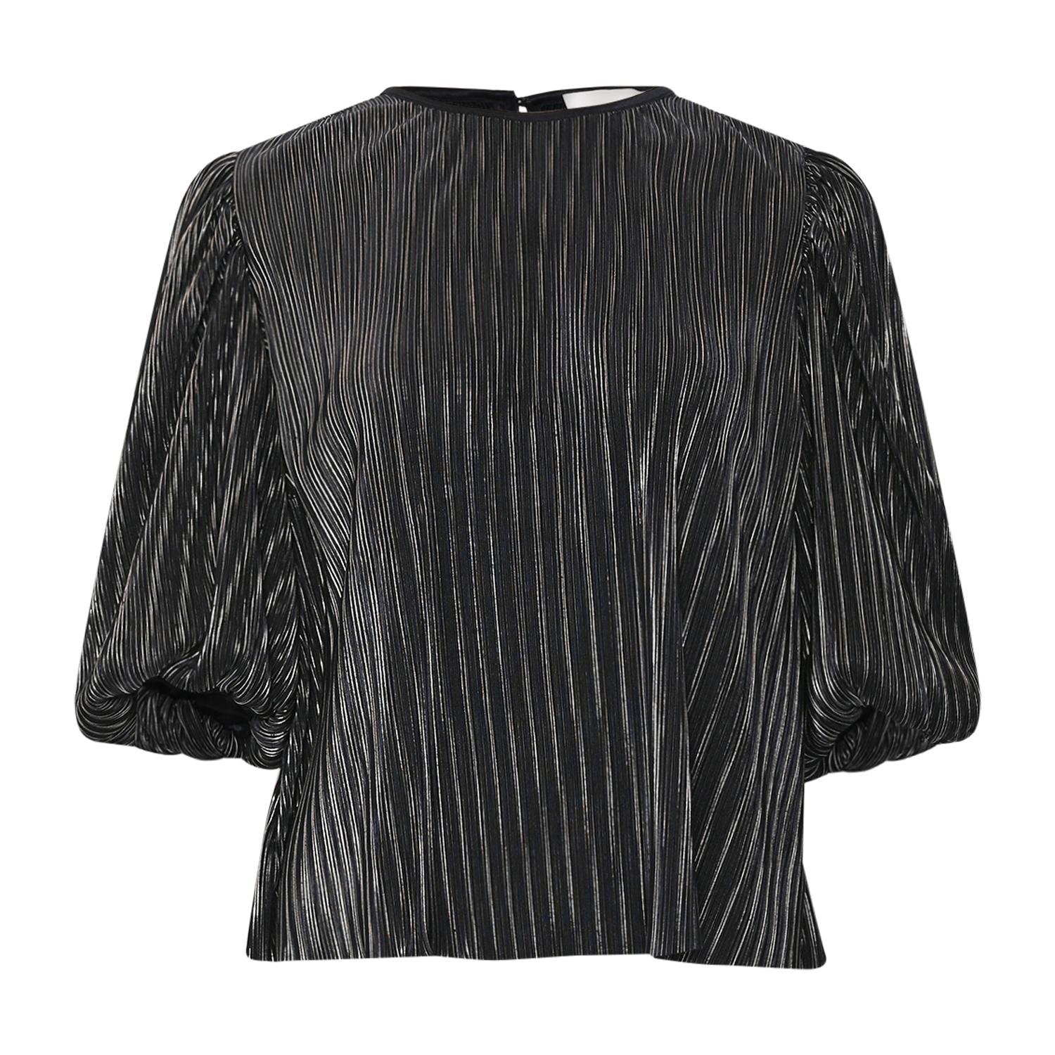 Shelly Blouse in Marineblauw/Blauw
