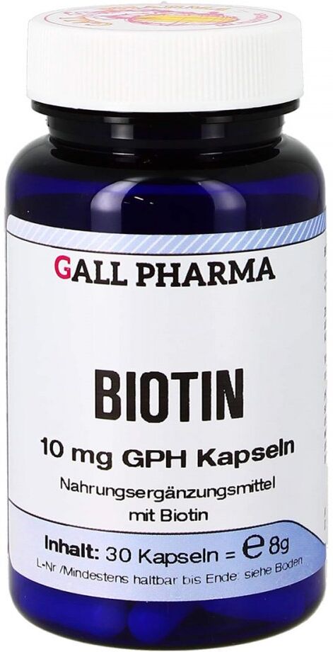Biotin 10 mg Gph Kapseln