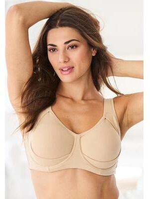 Plus Size Women's Out Wire Bra by Comfort Choice in Nude (Size 38 B)
