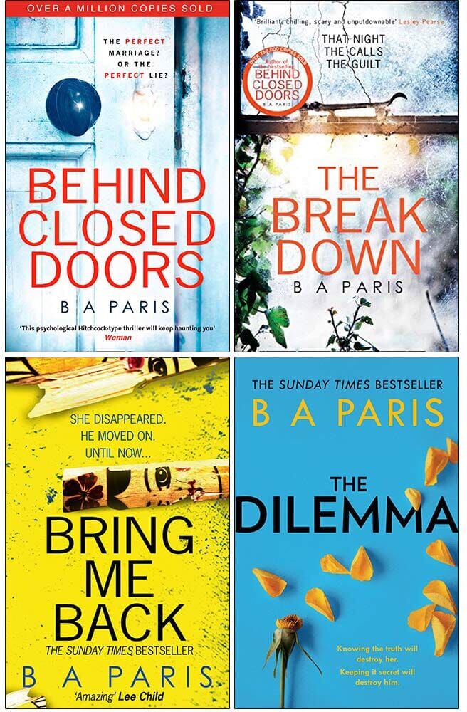 B A Paris 4 Books Collection Set - Fiction - Paperback HarperCollins Publishers