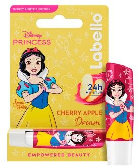 Labello Disney Princess Branca de Neve Cherry Apple Dream Cuidado Labial