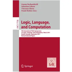 Logic, Language, and Computation, Fachbücher von Sebastian Löbner, Vincenzo Marra, Guram Bezhanishvili, Frank Richter