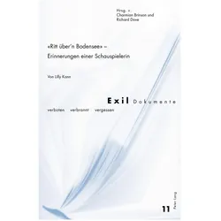 'Ritt über'n Bodensee' - Erinnerungen einer Schauspielerin, Fachbücher von Richard Dove, Charmian Brinson