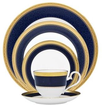 Noritake Odessa Cobalt Gold 5-Piece Place Setting