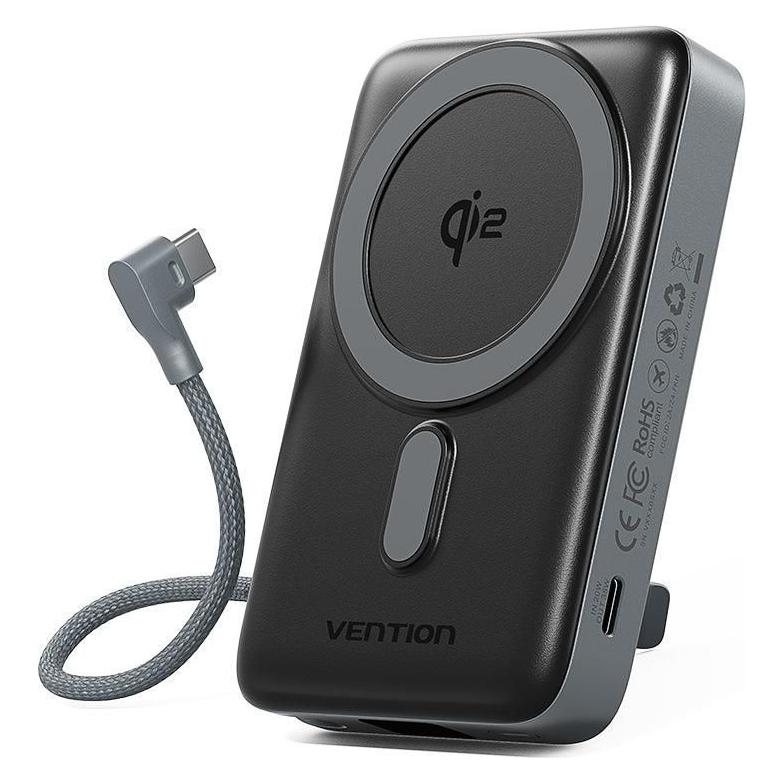 Vention Powerbank FKHH0 Grau 10000 mAh (10000 mAh, 35 W) (FKHH0)