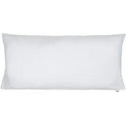 KISSENHÜLLE BasicSoft pur-weiß 100% Baumwoll-Jersey 40/80 cm
