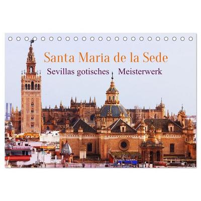 Santa María de la Sede (Tischkalender 2027 DIN A5 quer), CALVENDO Monatskalender