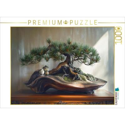 CALVENDO Puzzle Wurzeln, die Geschichten erzählen - Bonsai | 1000 Teile Lege-Größe 64x48cm Foto-Puzzle für glückliche Stunden