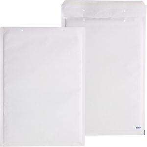 aroFOL Versandtaschen Foam, weiß, B5, ohne Fenster, haftklebend, aus Papier, 100 Stück