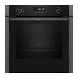 B6ACH7AG3 Backofen 60cm GraphiteGrey 8Heizarten Pyrolyse HIDE LCD-Display Elektronikuhr