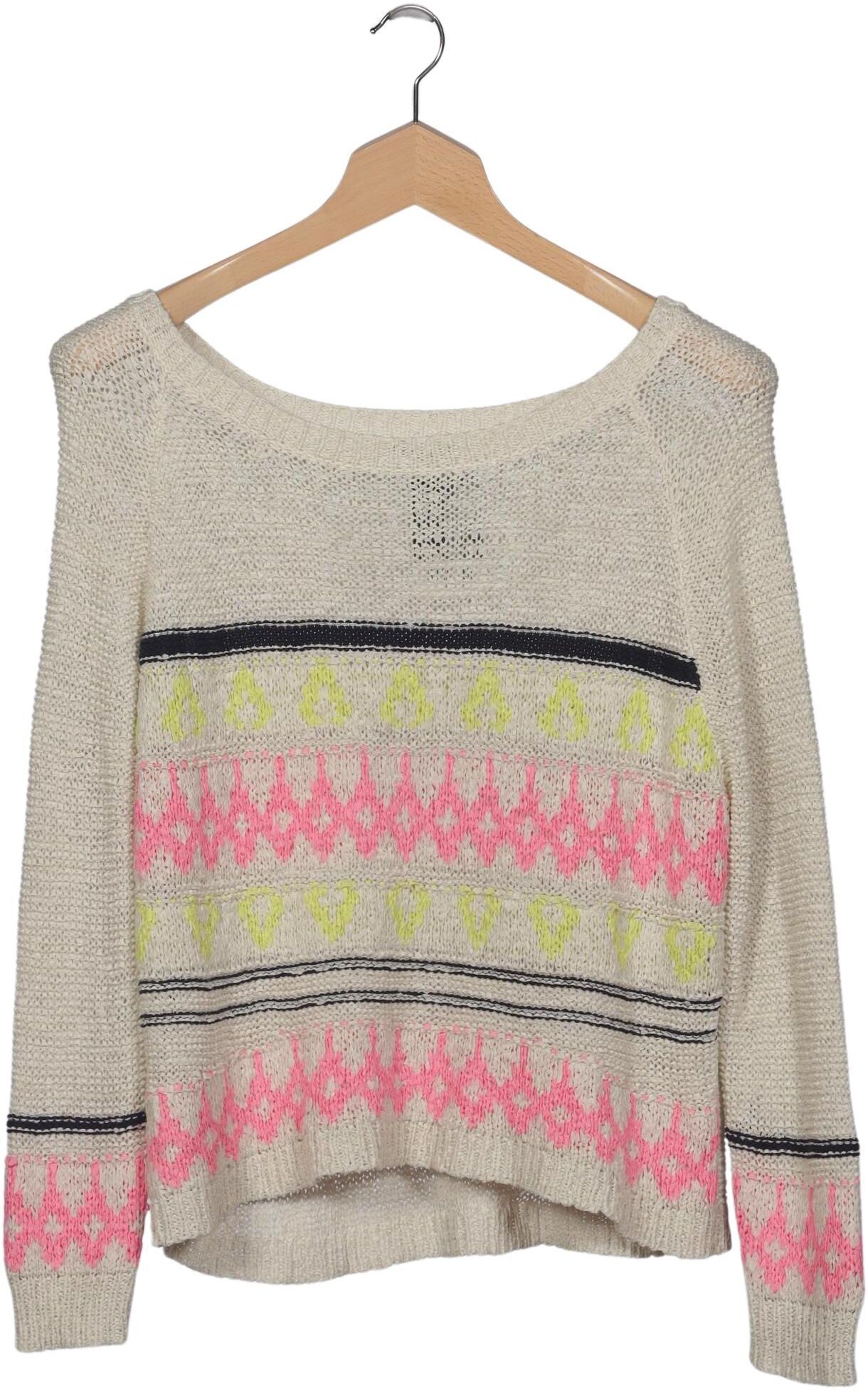 River Island Damen Pullover, Neon, Gr. EU 38, Baumwolle / Synthetik - Second Hand