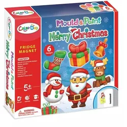 Weihnachtliches Kühlschrankmagnet-Bastelset