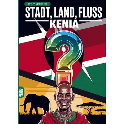 Stadt, Land, Fluss, Kenia, Taschenbuch von Grübelgold Rätselhefte, Grübelgold, 978-3-693-19402-7