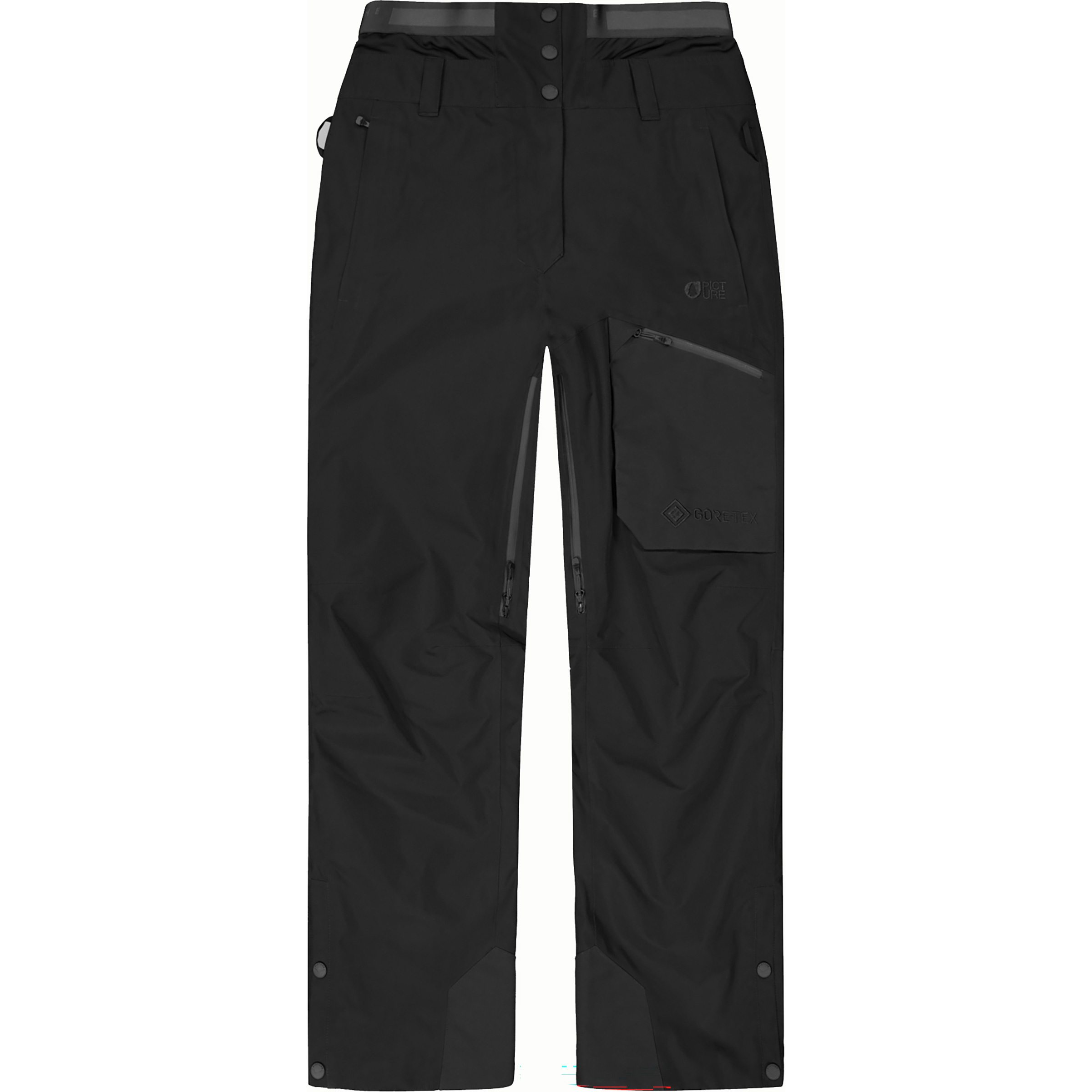 Picture Exa GTX Hose Damen Hardshellhose & Regenhose schwarz Größe M Trekking Wasserdicht Wasserabweisend