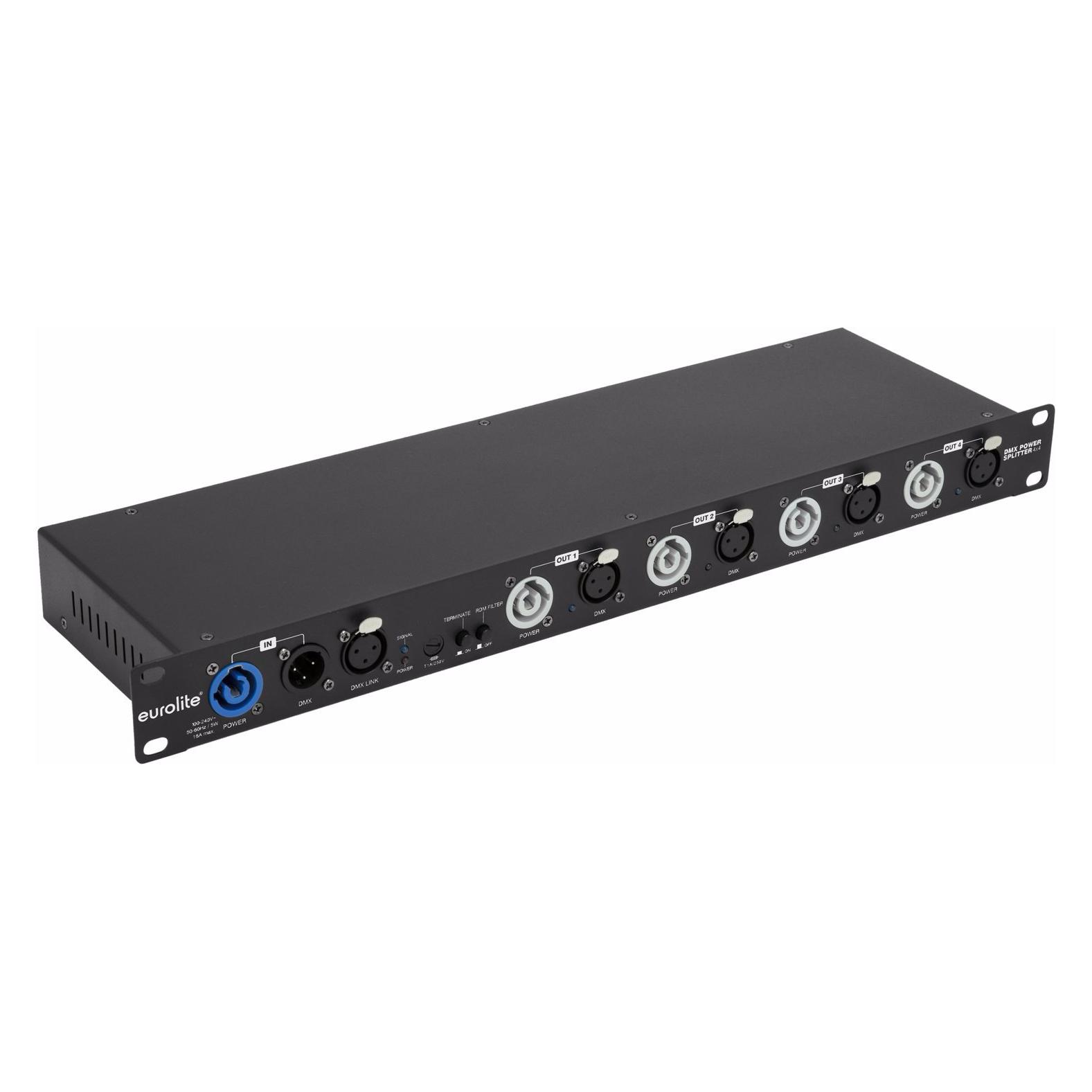 Eurolite DMX Power Splitter 4x4 3-pol XLR (70064806)