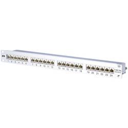 Metz Connect 130855C-E 24 Port Netzwerk-Patchpanel 483 mm (19) CAT 6a 1 HE Silber (metallic) Bestückt