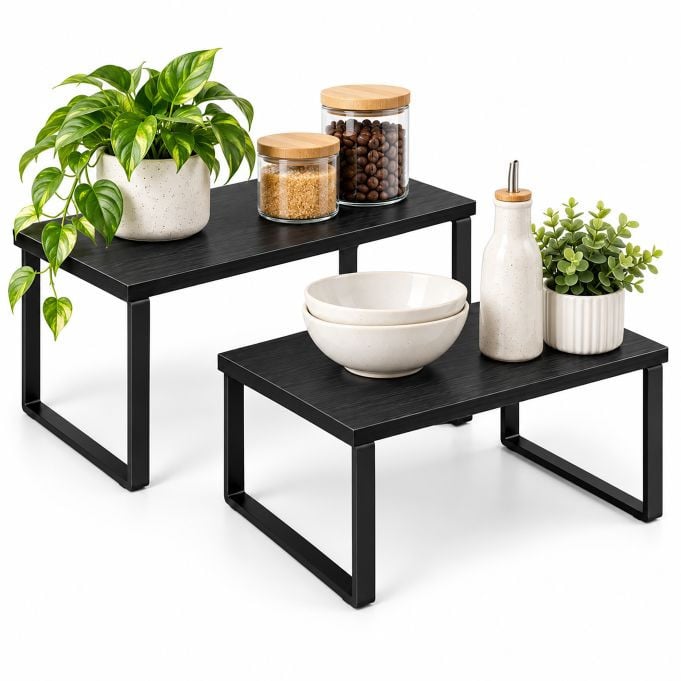 Relaxdays Kruidenrek set van 2