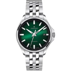 Junghans 27/4684.44 Damenuhr Meister S Automatic Grün 36 mm