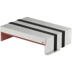 OBO 7204042 Brandschutzbox dreiseitig mit intumeszierenden Einlagen 300x423x116 Edelstahl, rostfrei A2 1.4301 blank, nachbehandelt PMB 640-3 A2