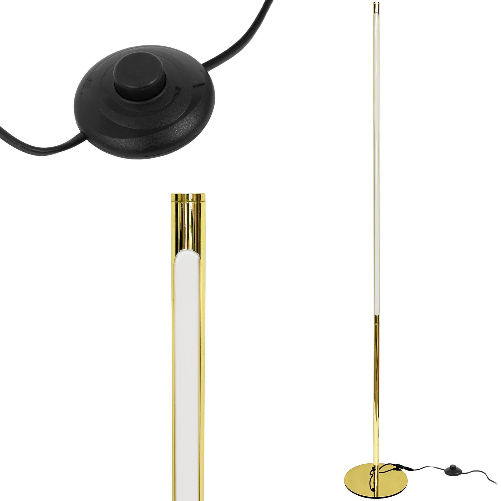 Toolight Staande LED Lamp App1416-f Goud