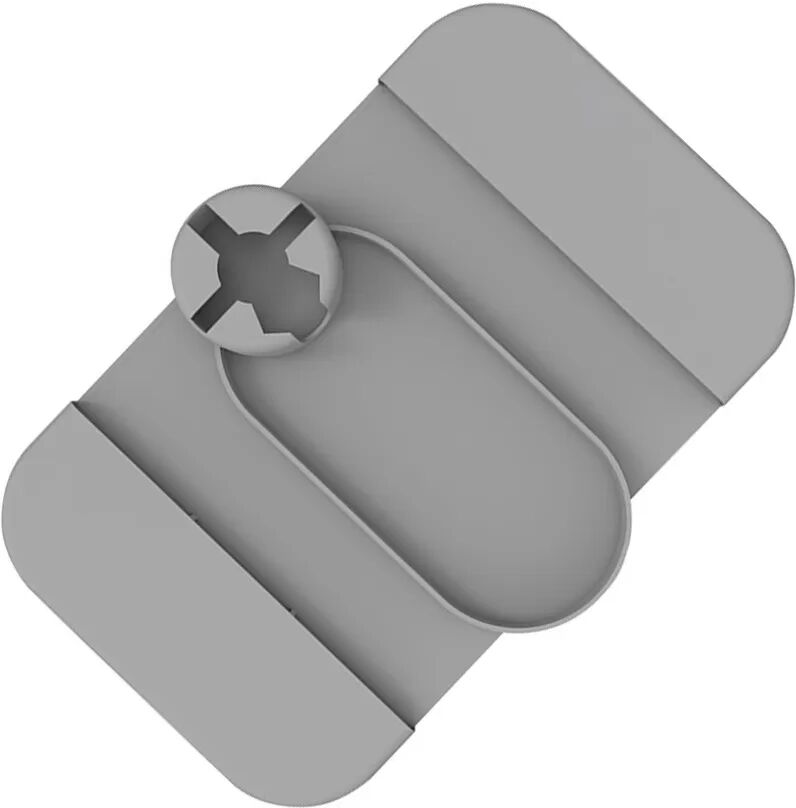 INF Tapis de Support de Tasse Gris pour Accoudoir de Canapé - Plateau en Silicone pour Canapé
